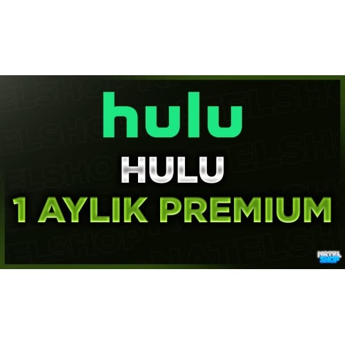  Garantili Hulu 1 Aylık Premium + Garanti